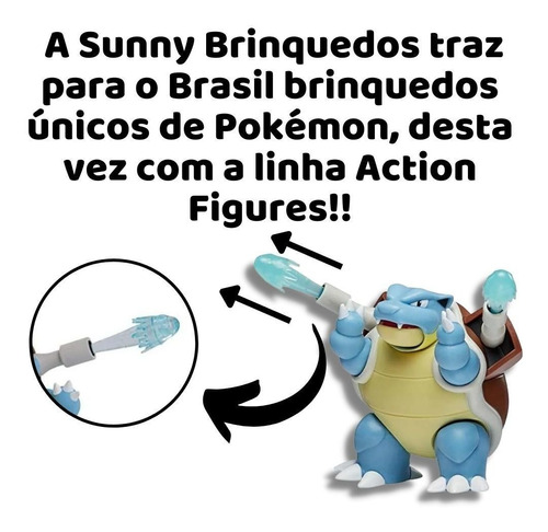 Boneco Pokémon Snorlax Battle Figure Jazwares Sunny Original